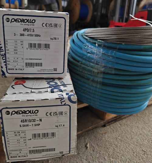 Скважинный насос Pedrollo 4SR10/32-N  5.5 квт Скважинный насос Pedrollo 4SR10/30-N (PD)​ представляет собой обновленную версию насоса 4SR 10/26. Он предназначен для использования в скважинах с внутренним диаметром от 101мм и производительностью от 10м3/ч. У нас можно купить данный насос с доставкой
