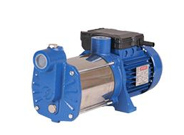 RSM-5 Speroni повысительный многоступенчатый насос Поверхностные насосы Speroni RSM 5 предназначены для перекачивания только чистой воды.
Области применения насосов Speroni RSM 5 - подъем и перекачивание воды в бытовых установках, повышение давления перекачиваемой воды, 

автоматическая подача воды при помощи мембранного бака, орошение и полив.
Корпус насоса Speroni RSM 5 изготовлен из чугуна ,а кожух из нержавеющей стали, рабочее колесо - Норил.

Максимальный  напор  воды у Speroni RSM 5- до 60 метров.
Максимальная производительность - 5,4 м3/час.
Мощность - 1400 Вт.