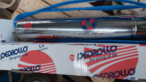 Двигатель Pedrollo  5.5 кВт 4PD 7.5 для скважинного насоса Двигатель скважинного насоса 5,5 кВт подойдет в качестве замены для вышедшего из строя двигателя насосов таких производителей, как Grundfos, Pedrollo, Speroni